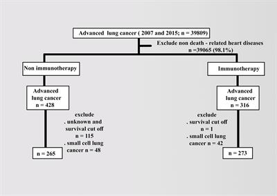 Overall Survival in Heart Disease–Related Death in Non-Small Cell Lung Cancer Patients: Nonimmunotherapy Versus Immunotherapy Era: Population-Based Study